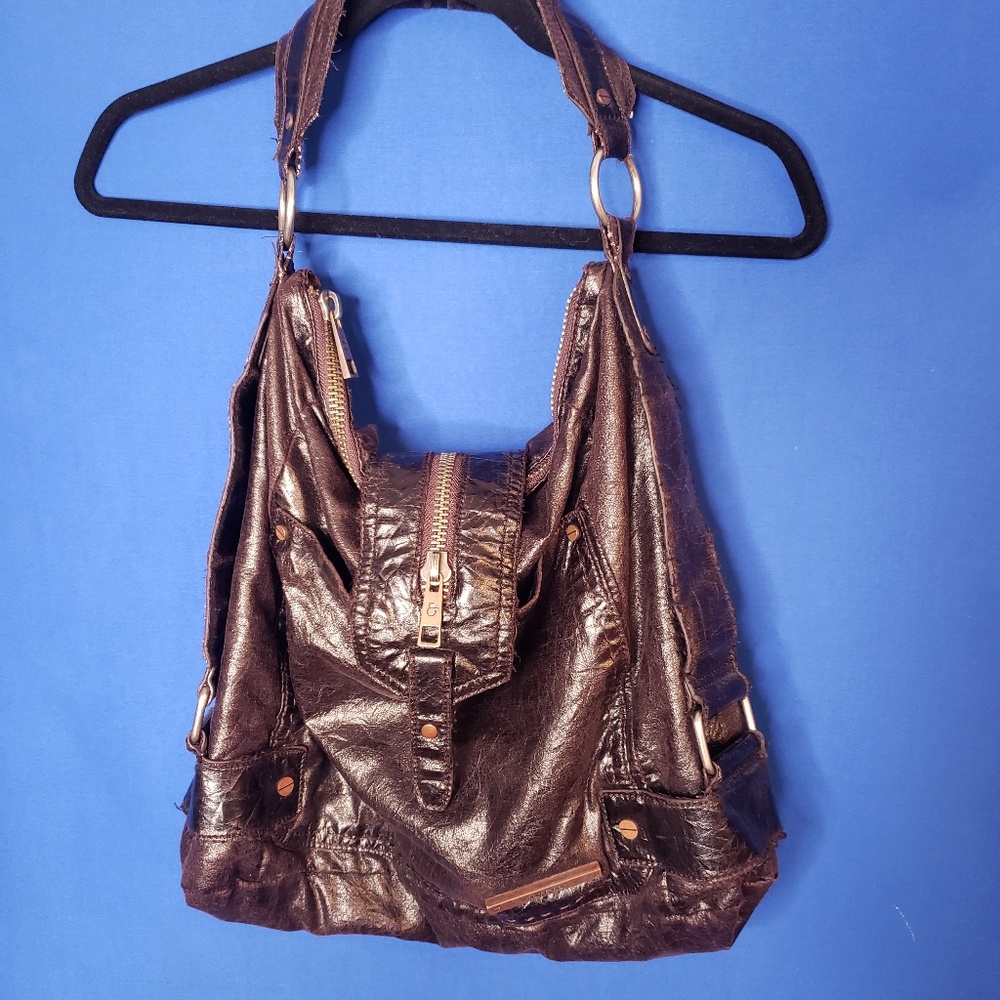 Matt and Nat Vegan Distressed Shoulder Purse